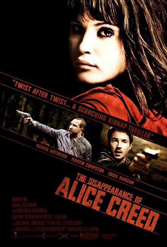 The Disappearance of Alice Creed Poster