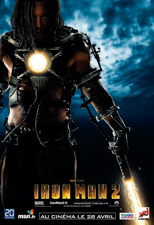 Iron Man 2 Poster, Mickey Rourke (Whiplash) Iron Man 2 Poster, Mickey Rourke (Whiplash)