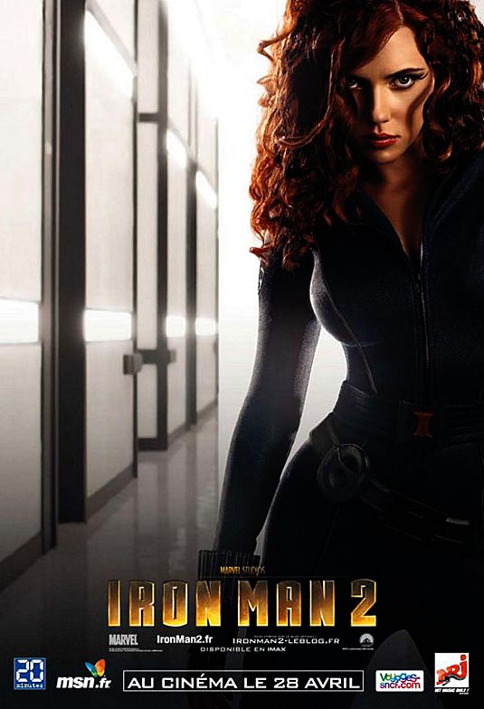 Iron Man 2 Poster, Scarlett Johansson (Natasha Romanoff/Black Widow) Iron Man 2 Poster, Scarlett Johansson (Natasha Romanoff/Black Widow)