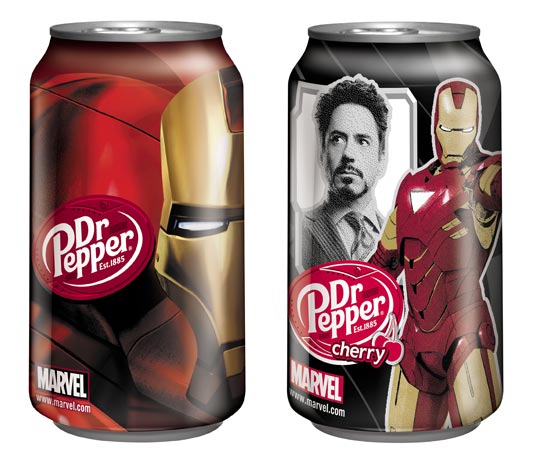 Iron Man 2, Dr Pepper