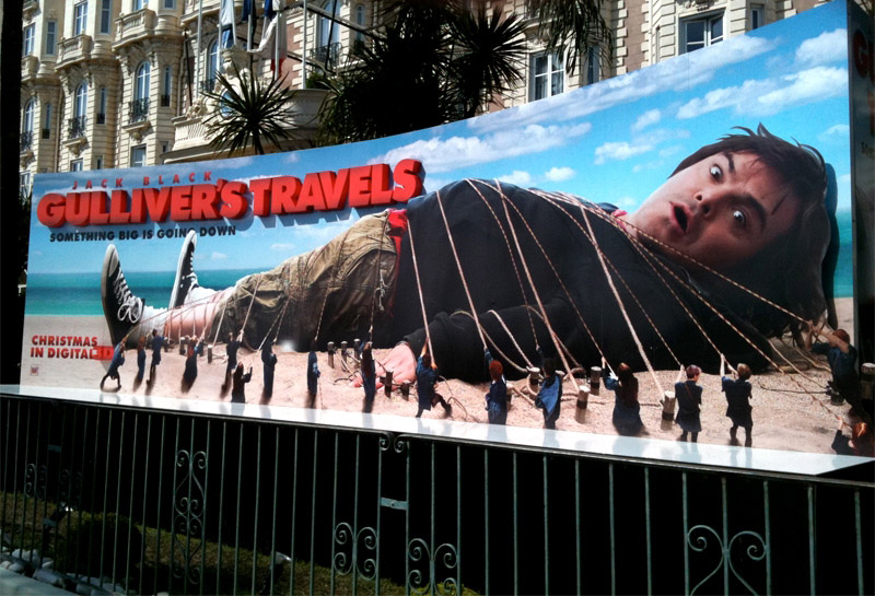 First Poster For Jack Black S Gulliver S Travels Filmofilia