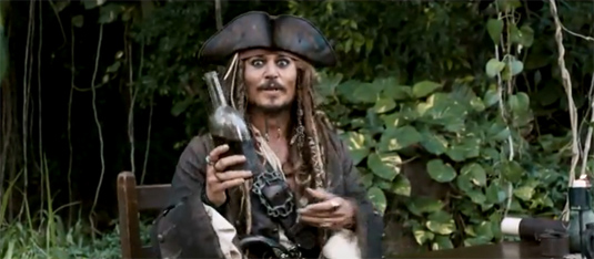 Johnny Depp as Captain Jack