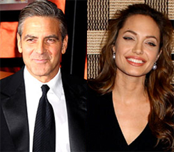 George Clooney and Angelina Jolie