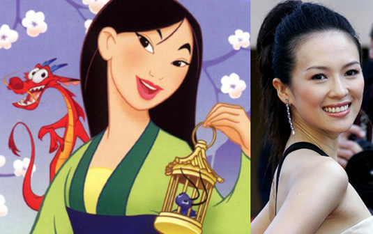 Mulan, Zhang Ziyi