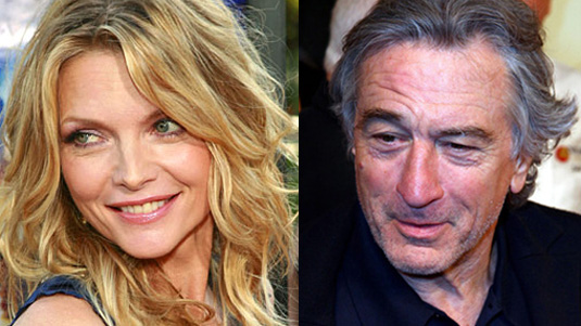 Michelle Pfeiffer and Robert De Niro Michelle Pfeiffer and Robert De Niro