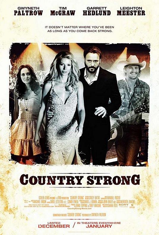 Country Strong Poster Country Strong Poster