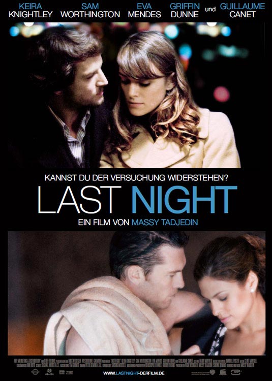 Last Night Poster Last Night Poster