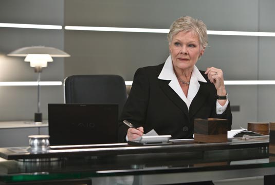 Judi Dench as M Judi Dench as M