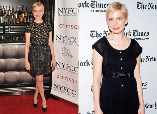 Michelle Williams, 2011 New York Film Critics Circle Awards