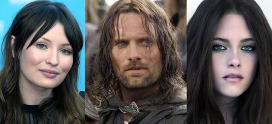 Emily Browning, Viggo Mortensen and Kristen Stewart Emily Browning, Viggo Mortensen and Kristen Stewart