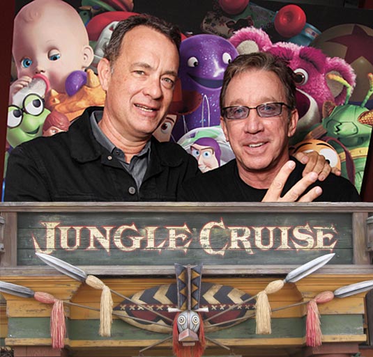 Tom Hanks and Tim Allen | Jungle Cruise