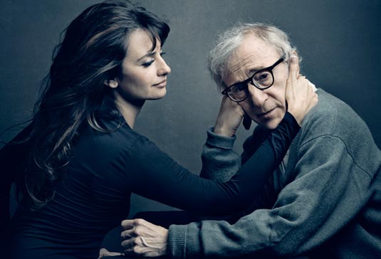 Penelope Cruz and Woody Allen