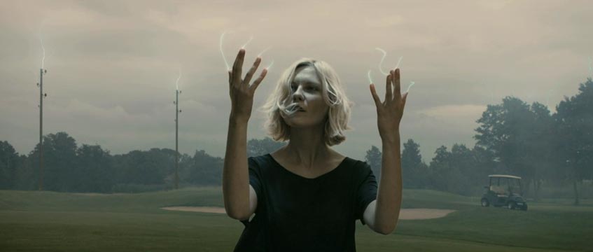 Kirsten Dunst in Melancholia