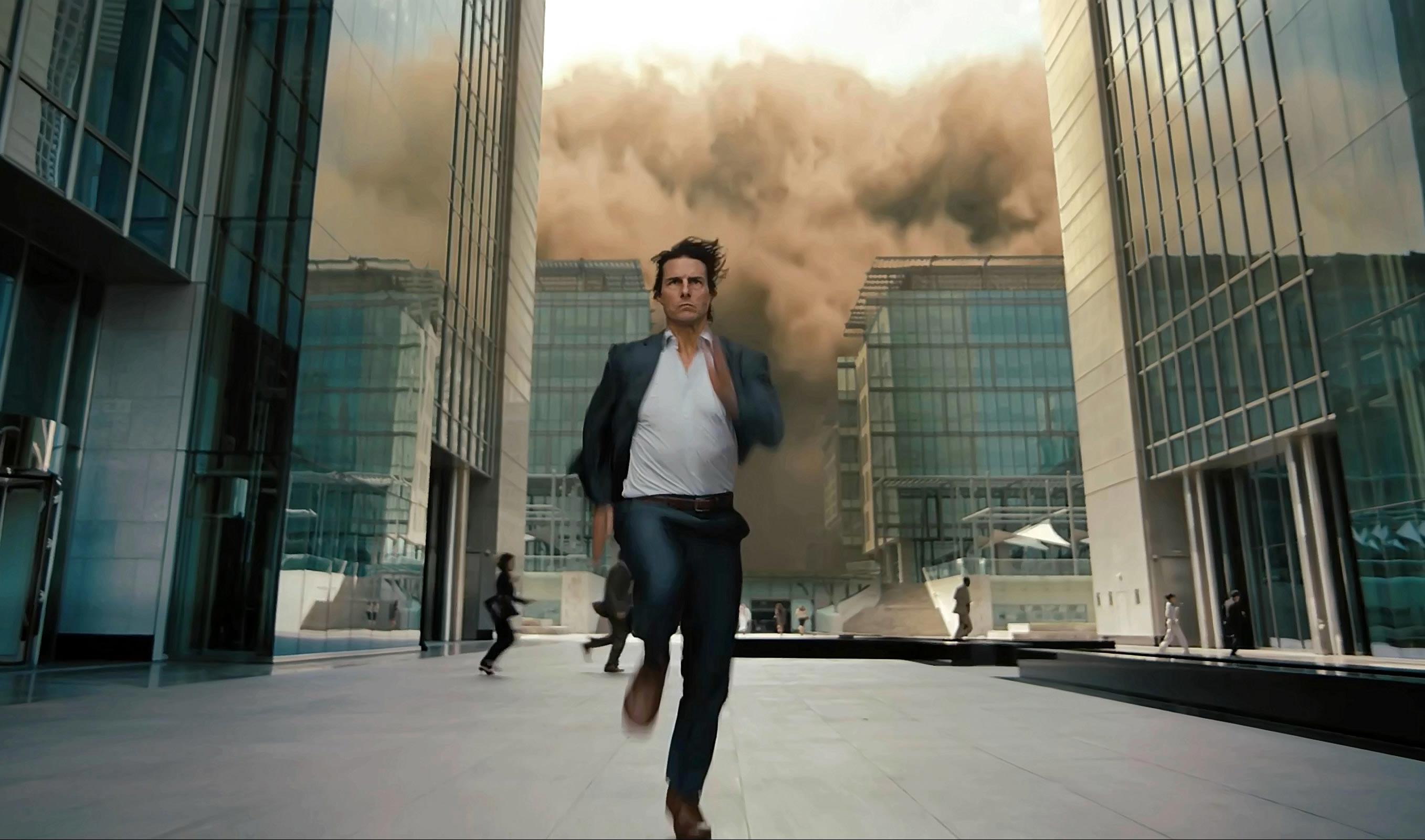Tom Cruise as Ethan Hunt in "Mission: Impossible - Ghost Protocol"