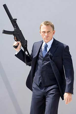 Daniel Craig as James Bond