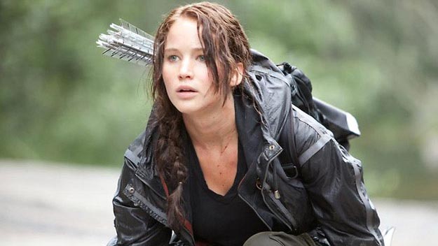 Jennifer Lawrence in Hunger Games