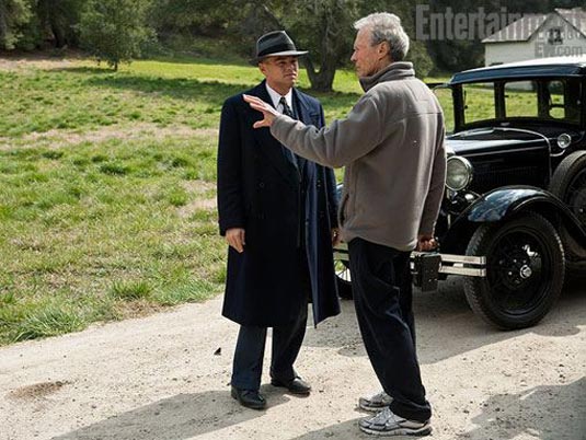 Clint Eastwood and Leonardo DiCaprio, J. Edgar Clint Eastwood and Leonardo DiCaprio, J. Edgar