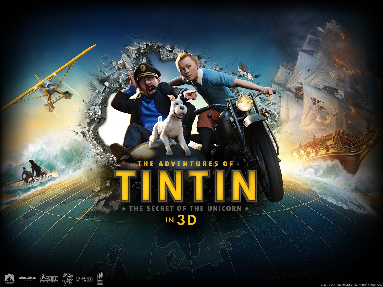 The Adventures of Tintin Wallpaper