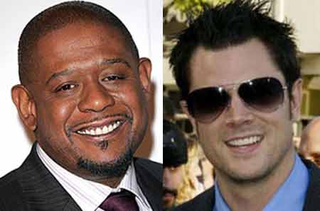 Forest Whitaker and Johnny Knoxville