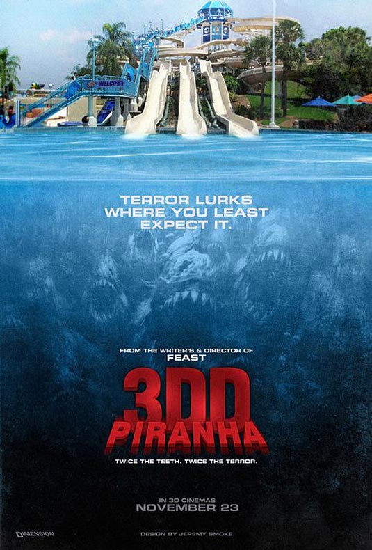 Piranha 3DD Poster