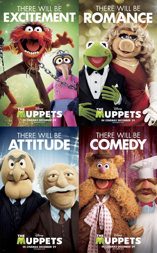 The Muppets (2011) Poster