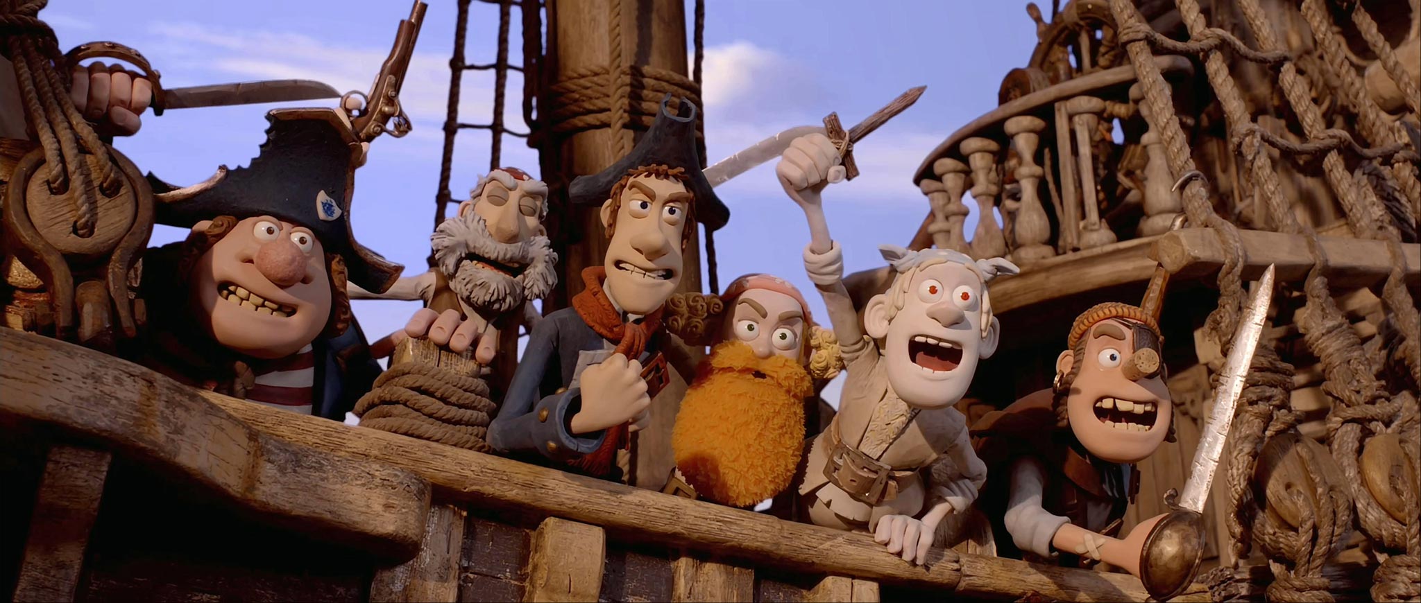 THE PIRATES! BAND OF MISFITS UK Trailer and 18 Hi-Res Images - FilmoFilia2048 x 870