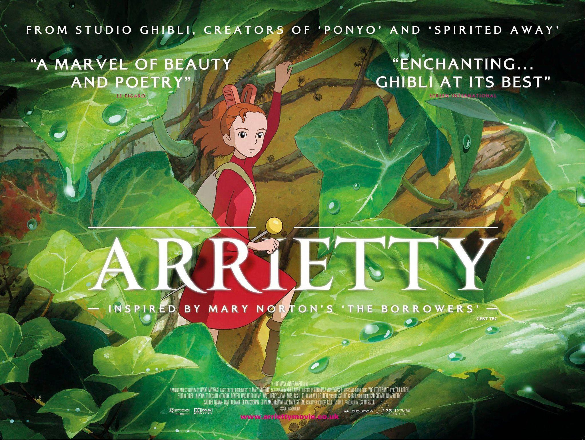 The Secret World Of Arrietty Uk Version Full Movie THE SECRET WORLD OF ARRIETTY Trailer and Poster – FilmoFilia