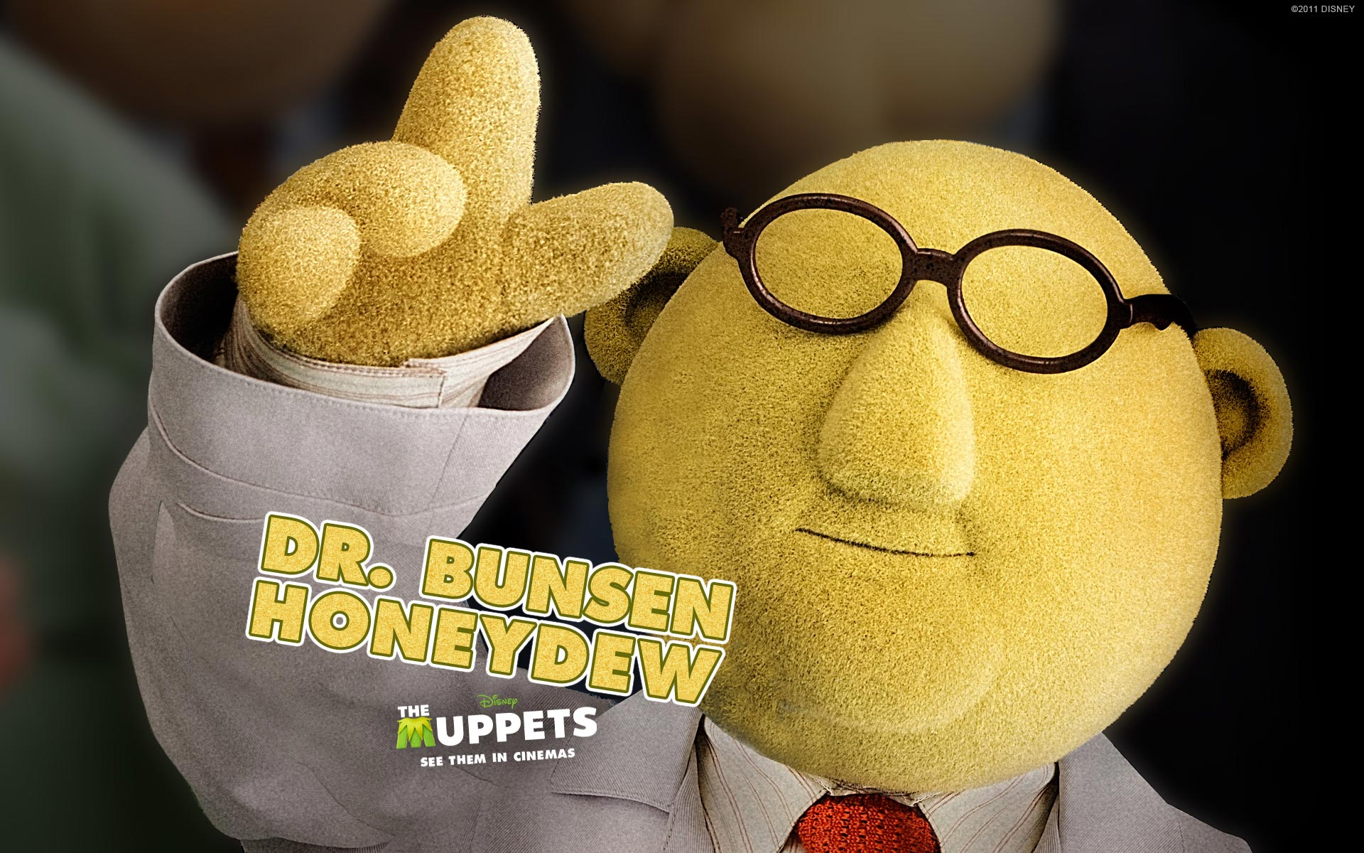 Dr. Bunsen Honeydew, The Muppets Wallpaper 1920x1200