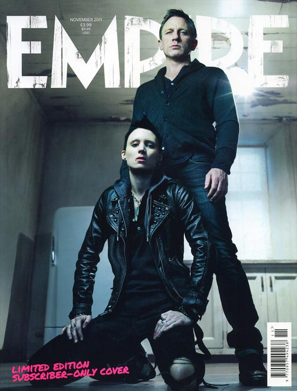 Empire Magazine’s THE GIRL WITH THE DRAGON TATTOO Photos