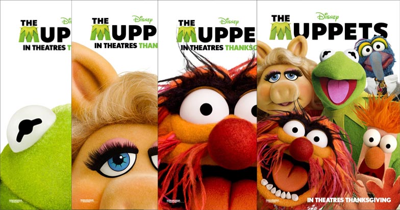 Four New THE MUPPETS posters - FilmoFilia