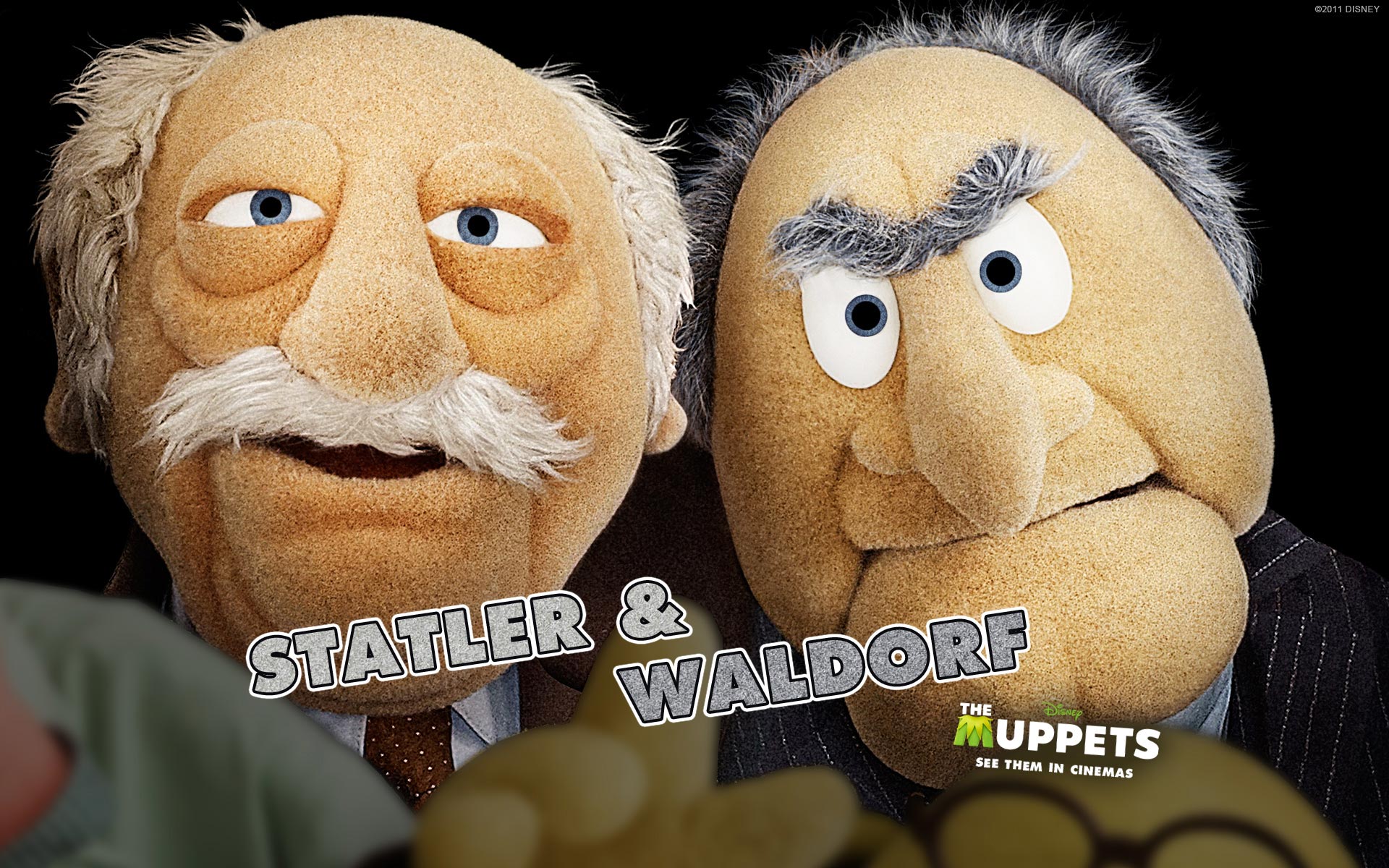 Statler & Waldorf, The Muppets Wallpaper 1920x1200