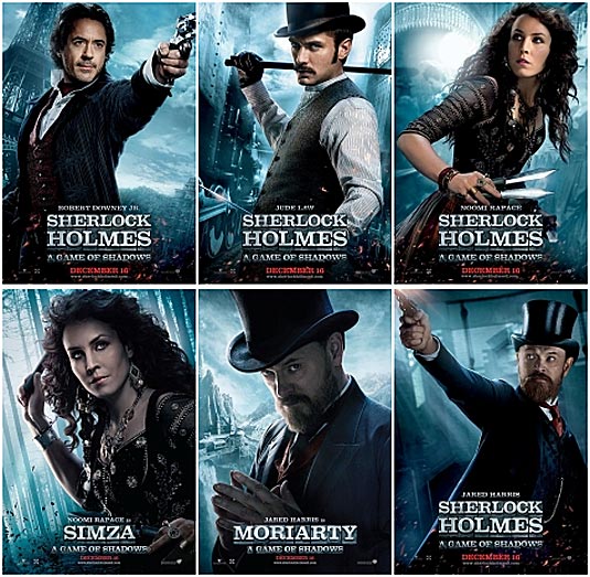Sherlock Holmes: A Game of Shadows Posters Sherlock Holmes: A Game of Shadows Posters