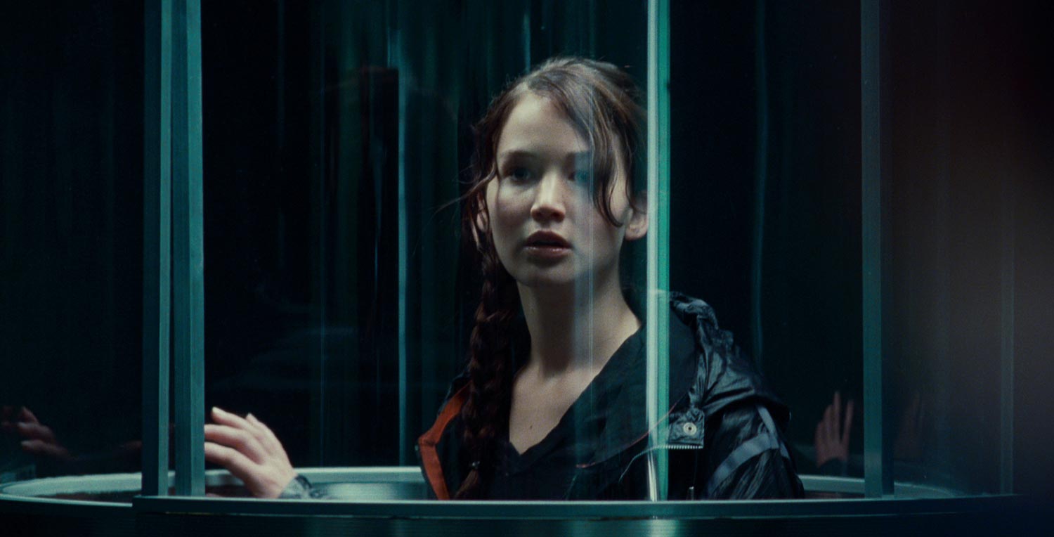 Jennifer Lawrence in The Hunger Games