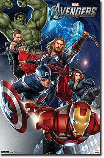 The Avengers Wall Poster