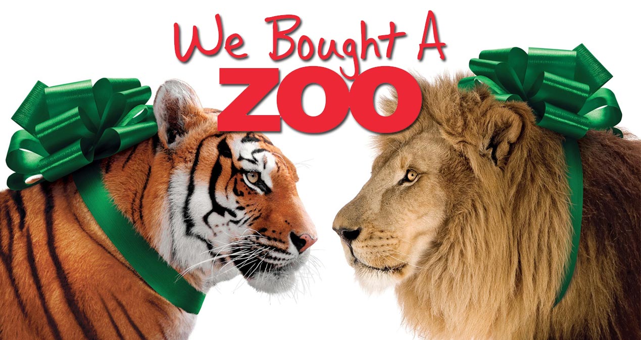 Zoo poster. We bought a Zoo. Narnia Zoo. Perfect animal