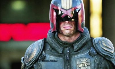 Karl Urban as Judge Dredd