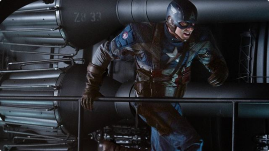 Cris Evans as Captain America