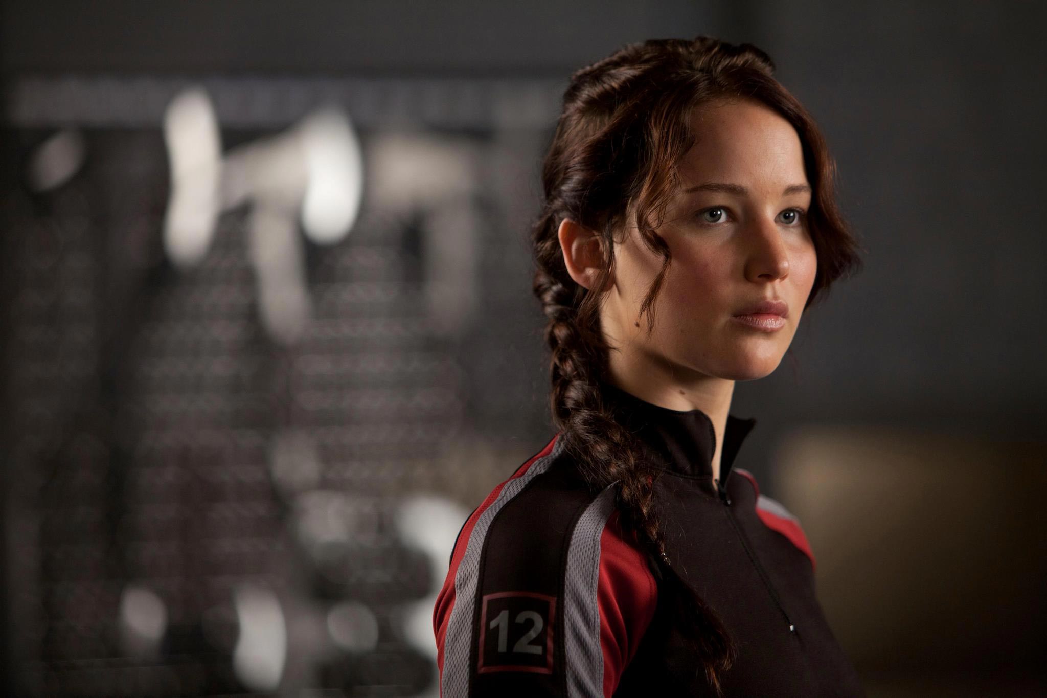 Jennifer Lawrence in The Hunger Games