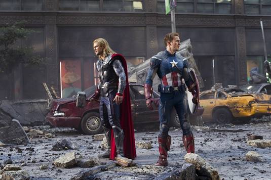 Captain America - Thor - The Avengers