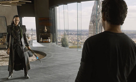 The Avengers -Loki and Stark Clip