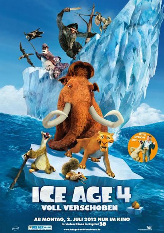 IcIce Age 4: Continental Drift Poster