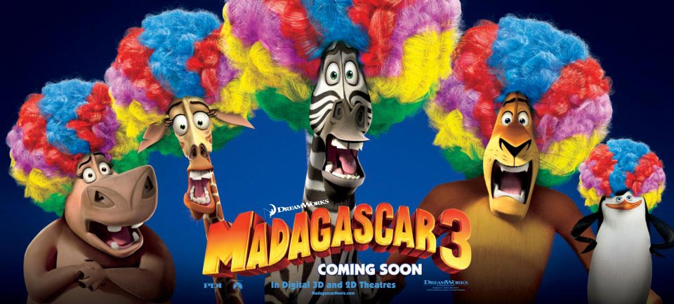 Madagascar 3: Europe's Most Wanted Banner