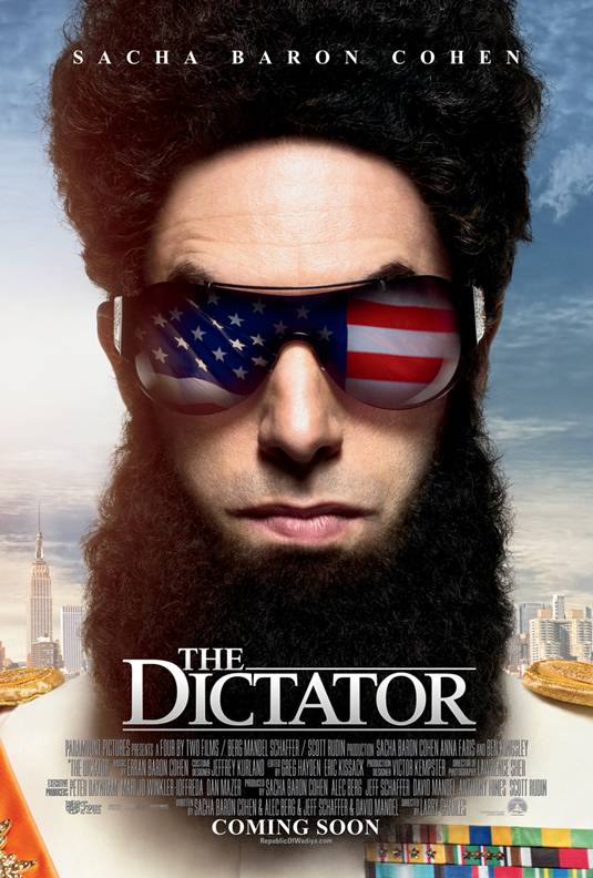 The Dictator - New Poster
