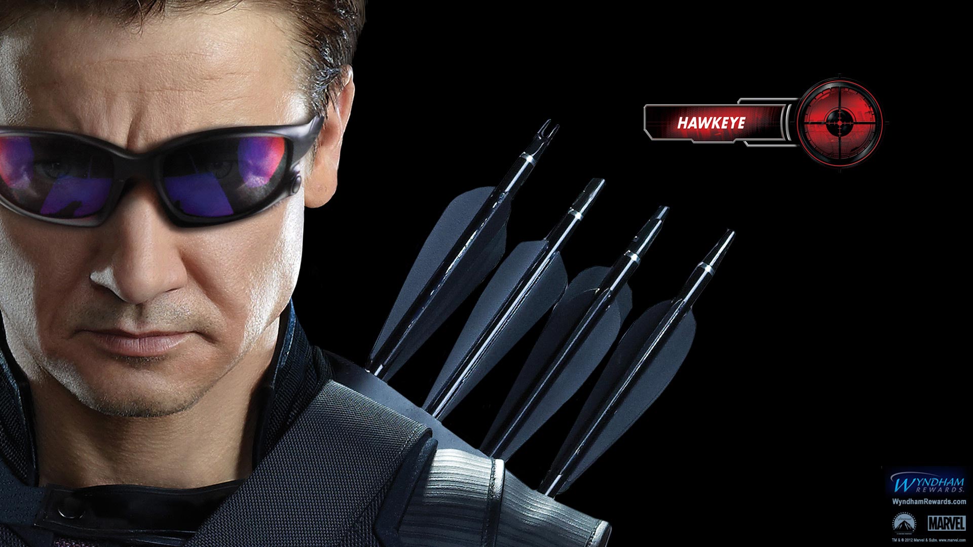 Avengers wallpaper, Hawkeye