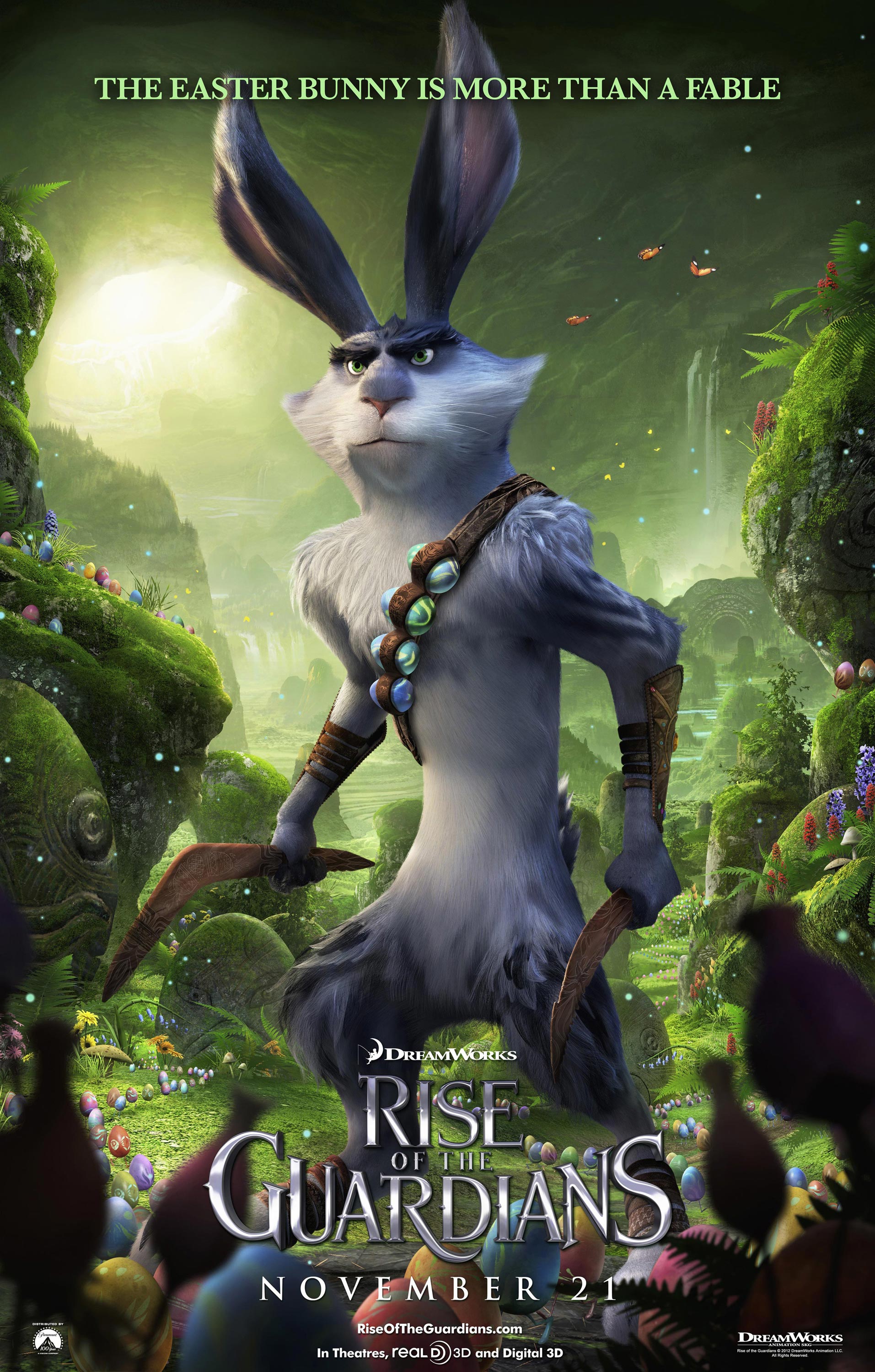 Six RISE OF THE GUARDIANS Character Posters – FilmoFilia