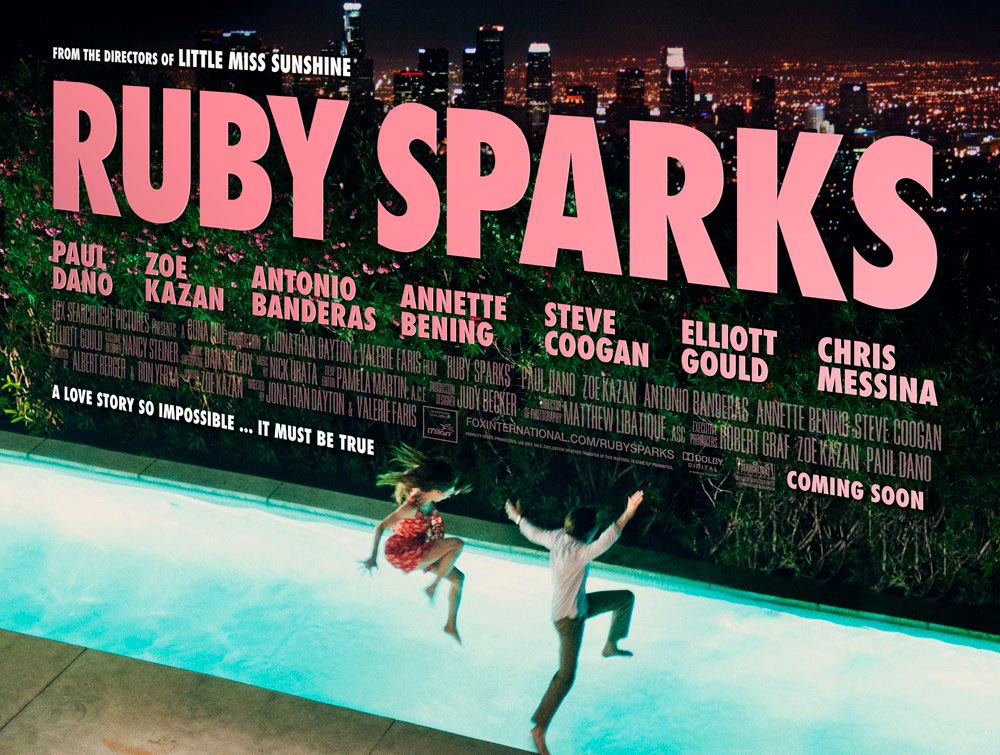Ruby Sparks Quad Poster