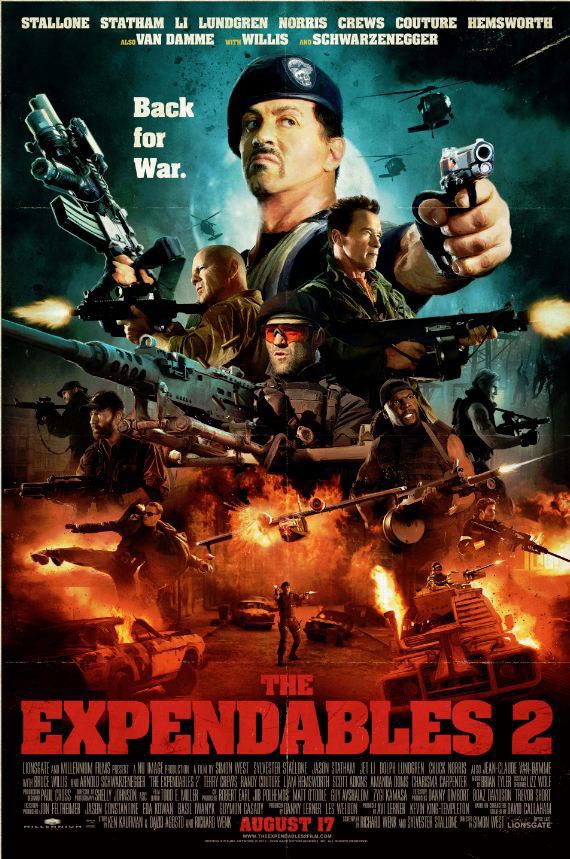 The Expendables 2 Poster