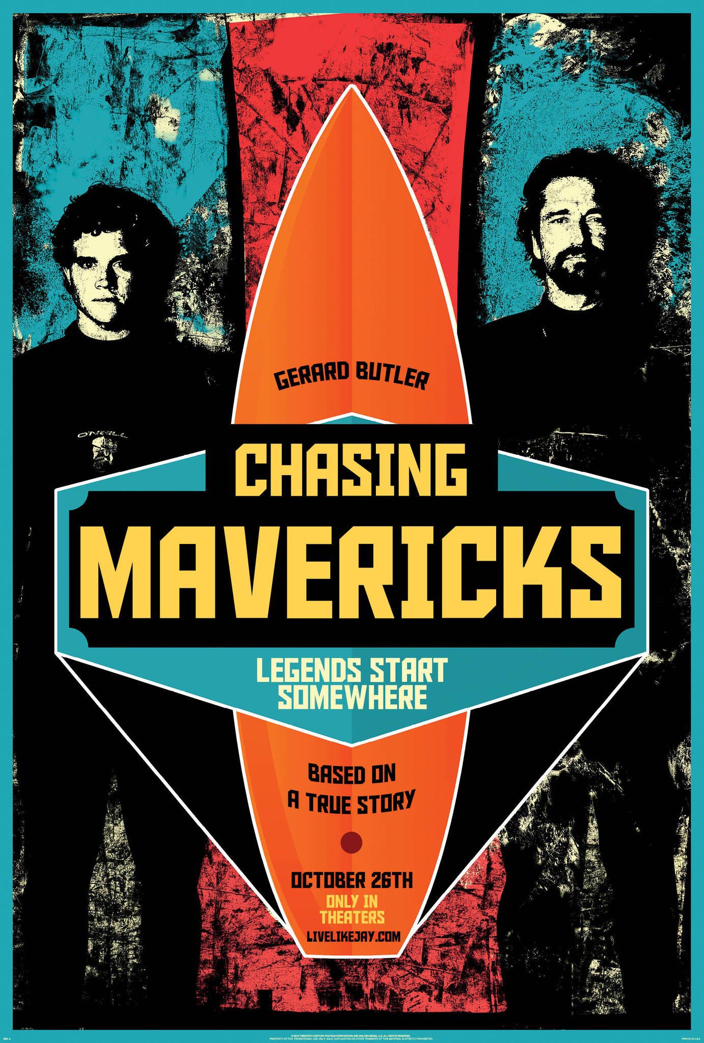 Chasing Mavericks Poster