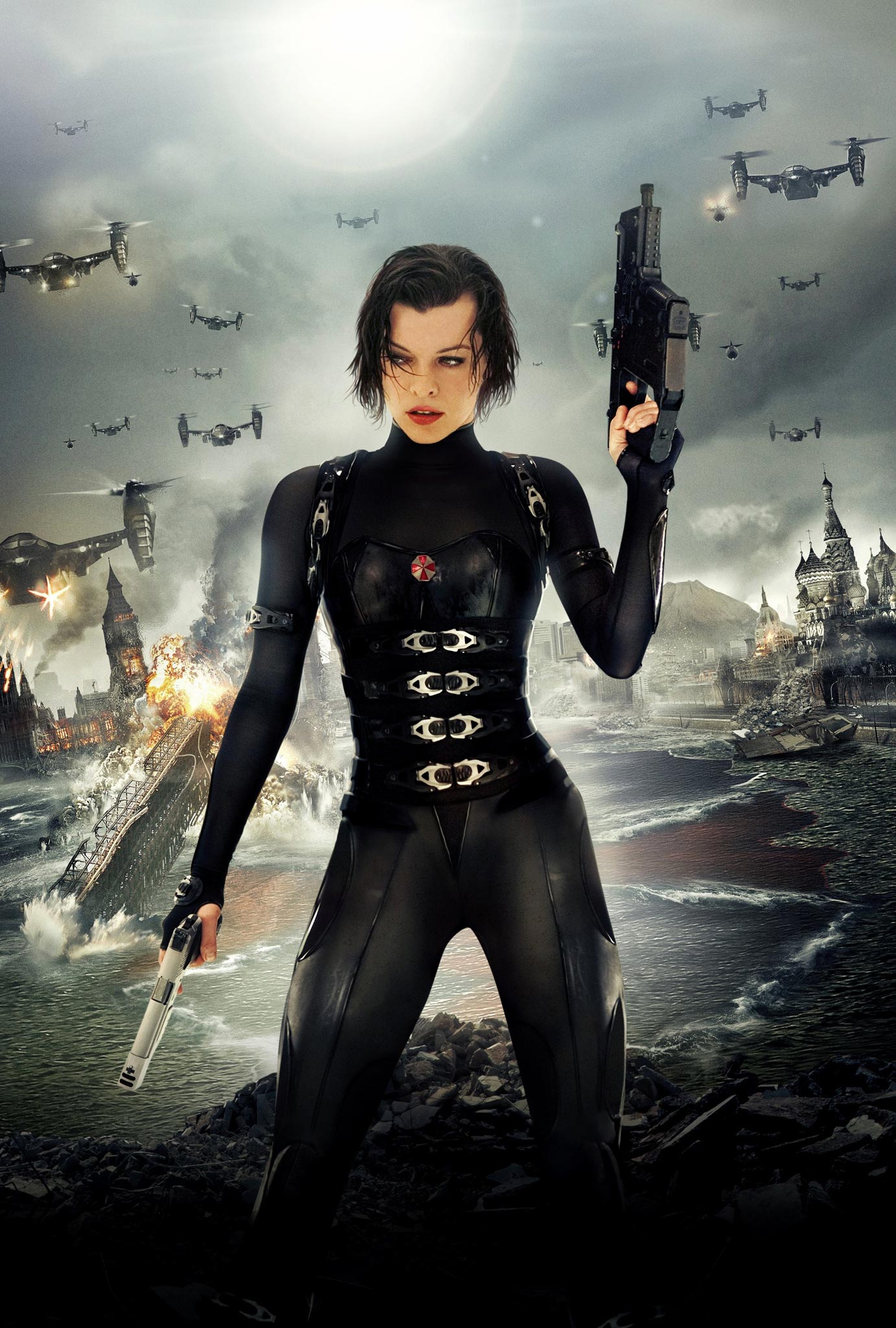 7 New Posters and 10 Photos from RESIDENT EVIL: RETRIBUTION.