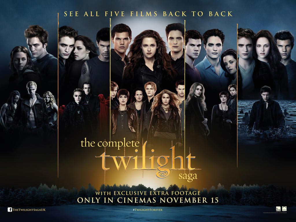 The Complete Twilight Saga Poster